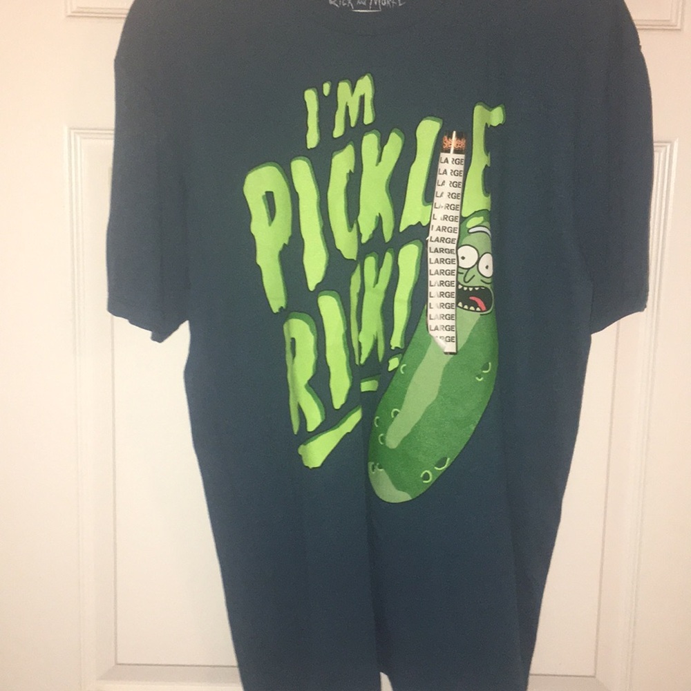 Rock and morty shirt